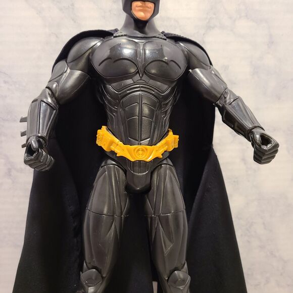 🦇🦇Batman Begins 14"/35cm Action Figure With Cape DC Comics H1386🦇🦇 - Picture 4 of 6